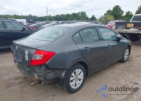 2012 Honda Civic Lx from USA, damaged, VIN 2HGFB2F51CH320500